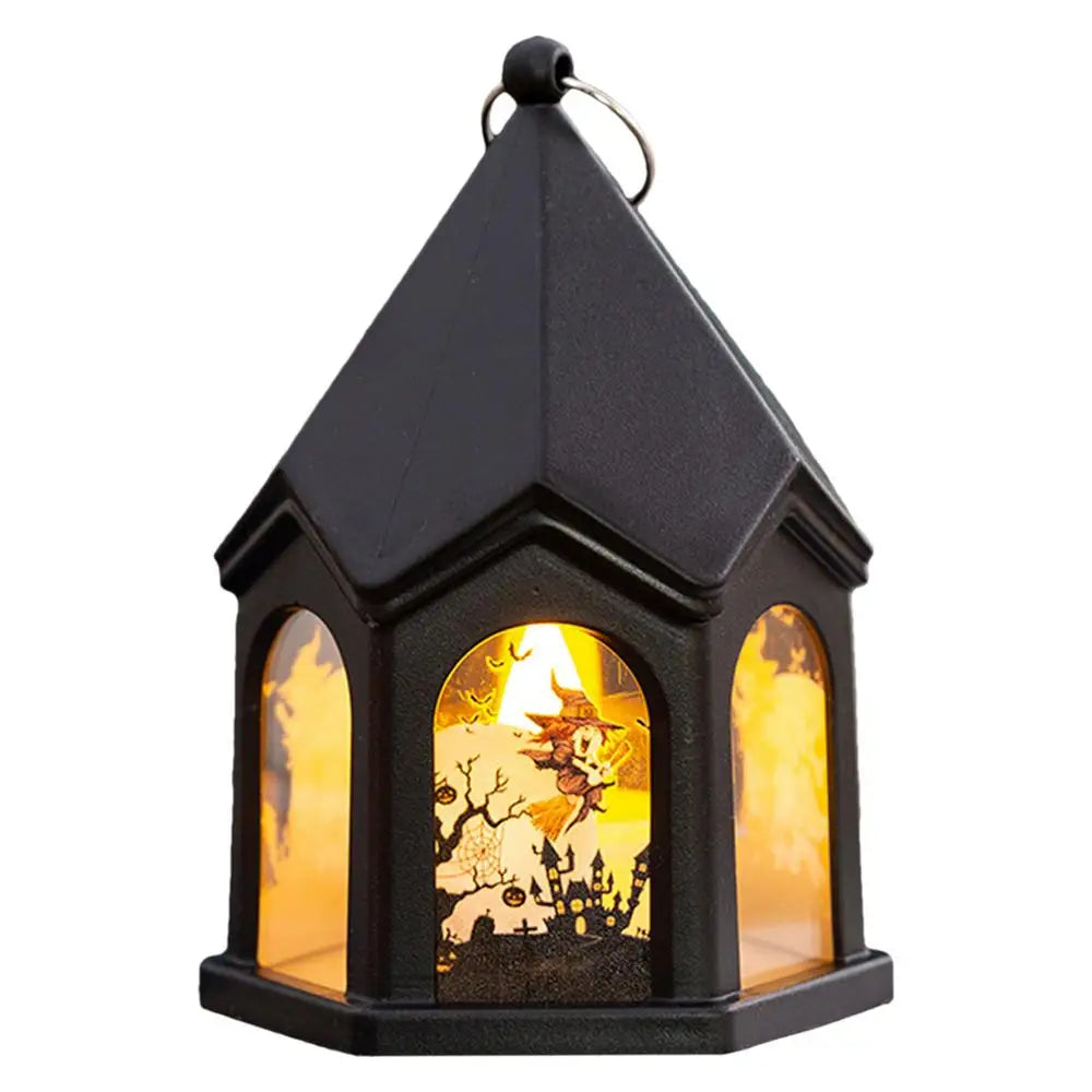Halloween Pumpkin Lantern – Battery-Powered Decorative Lights for a Haunted Halloween Ambiance